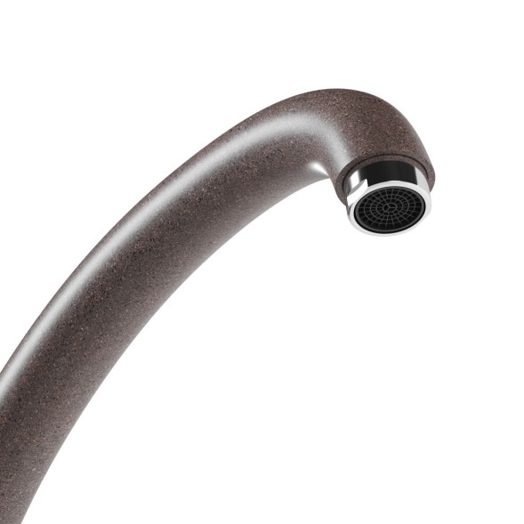 Смеситель для кухни 40к MIXLINE ML-GS01 (307) терракотовый высок. излив - 00-00000583 