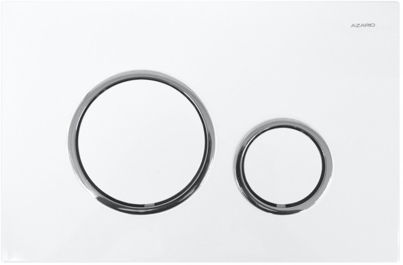 Сет AZARIO инсталляция с панелью смыва + унитаз Nova с сиденьем микролифт+клавиша, белый хром (AZ-8010-1000+AZ-8200-0045+AZ-2216 SP)