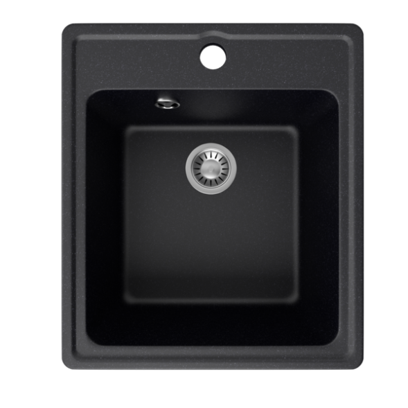 Мойка ML-GMS18 СТАНДАРТ прямоугольная, черный (308), 410*470*190мм - 00-00004531 