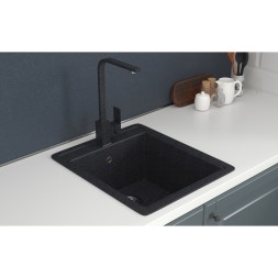 Мойка ML-GMS18 СТАНДАРТ прямоугольная, черный (308), 410*470*190мм - 00-00004531 