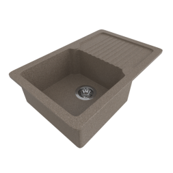 Мойка ML-GMS24 СТАНДАРТ с крылом, терракот (307), 765*490*200мм - 00-00005065 