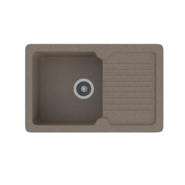 Мойка ML-GMS24 СТАНДАРТ с крылом, терракот (307), 765*490*200мм - 00-00005065 