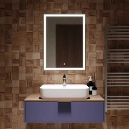 Зеркало MIXLINE &amp;quot;Лючия&amp;quot; 600*800 (ШВ) сенсорный выключатель, светодиодная подсветка - MLZ.Luc.6-8.1.2 