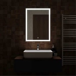 Зеркало MIXLINE &amp;quot;Лючия&amp;quot; 600*800 (ШВ) сенсорный выключатель, светодиодная подсветка - MLZ.Luc.6-8.1.2 