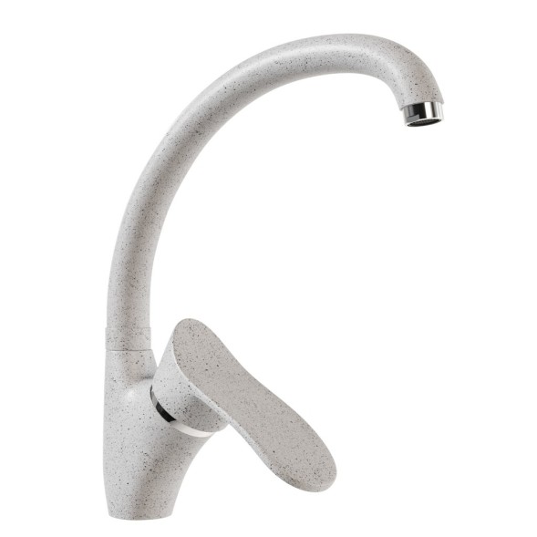 Смеситель для кухни 40к MIXLINE ML-GS01 (310) серый высок. излив - 00-00001728 
