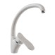 Смеситель для кухни 40к MIXLINE ML-GS01 (310) серый высок. излив - 00-00001728 