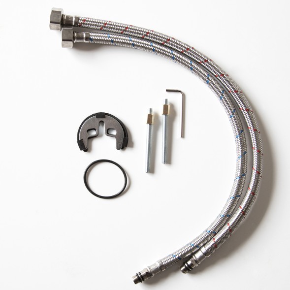 Смеситель для кухни 40к MIXLINE ML-GS01 (310) серый высок. излив - 00-00001728 