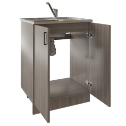 Тумба 60 ЛДСП шимо/ясень светлый - 535087 