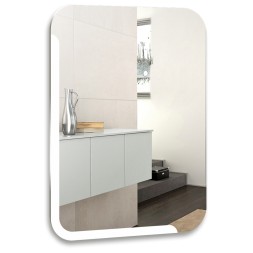 Зеркало MIXLINE &amp;quot;Алькон&amp;quot; 550*800 (ШВ) (гор/верт крепеж) - ФР-00002360 