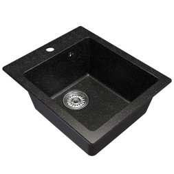 Мойка ML-GM14 КОМФОРТ черная (308), 420*500*190мм - 00-00009338