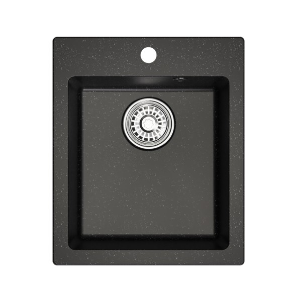 Мойка ML-GM14 КОМФОРТ черная (308), 420*500*190мм - 00-00009338 