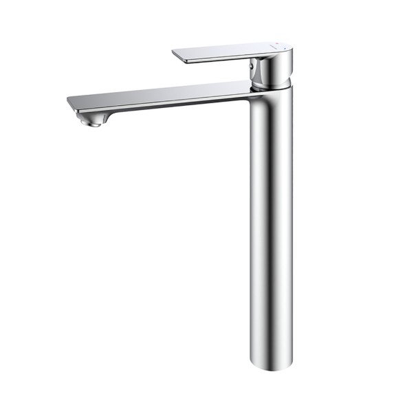 Смеситель для раковины 35к Milardo MAZBN01M01 &amp;quot;Maze&amp;quot; высокий, литой, нерж. сталь,  п/гайку, САТИН - MAZBN01M01 