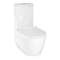 Унитаз-компакт Creo Ceramique RENNES с быстросъемным сидением микролифт, безободковый