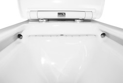 Унитаз-компакт Creo Ceramique RENNES с быстросъемным сидением микролифт, безободковый