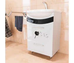 Тумба д/ванной &amp;quot;РАДУГА-52&amp;quot; ОДУВАНЧИК под раковину Альфана-52 (ОК) - 528024 