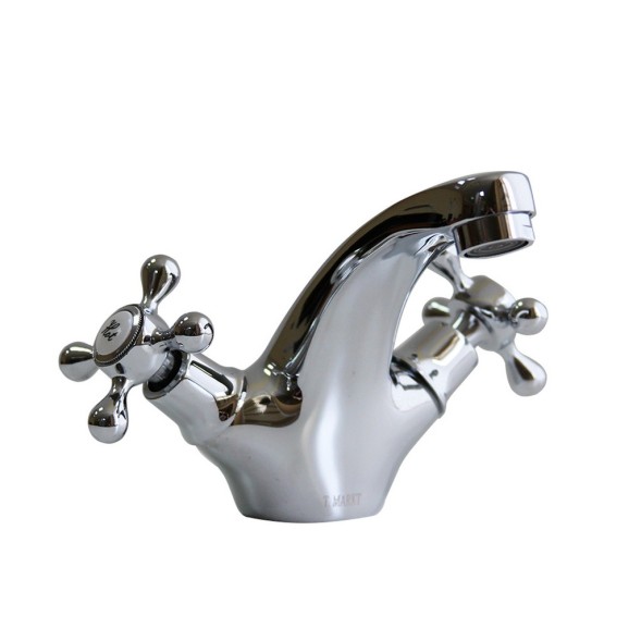 Смеситель для раковины 1/2 кер T.MARKT 05-2006 Крест - 05-2006 