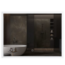 Зеркало MIXLINE &amp;quot;Норма&amp;quot; 800*600 (ШВ) сенсорный выключатель, светодиодная подсветка - ФР-00000844 