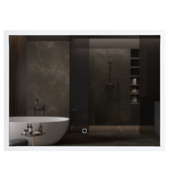 Зеркало MIXLINE &amp;quot;Норма&amp;quot; 800*600 (ШВ) сенсорный выключатель, светодиодная подсветка - ФР-00000844 