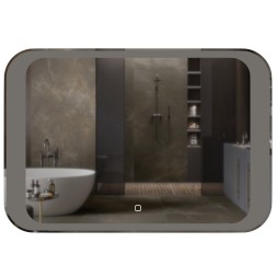 Зеркало MIXLINE "Индиго" 800*550 (ШВ) сенсорный выключатель, светодиодная подсветка - ФР-00001410