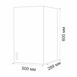 шкаф навесной кухонный 50 шимо/ясень темный - 543918