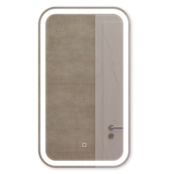 Зеркало MIXLINE &amp;quot;Мальта&amp;quot; 400*700 (ШВ) сенсорный выключатель, светодиодная подсветка - MLZ.Malt.4-7.1.2 