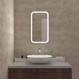 Зеркало MIXLINE &amp;quot;Мальта&amp;quot; 400*700 (ШВ) сенсорный выключатель, светодиодная подсветка - MLZ.Malt.4-7.1.2 