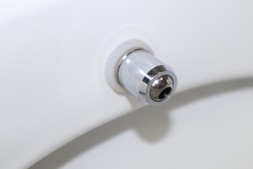 Унитаз-моноблок с функцией биде AZARIO Sente 375х665х785 напольный, безободковый, горизонтальный слив, сиденье дюропласт микролифт (AZ-8614B)